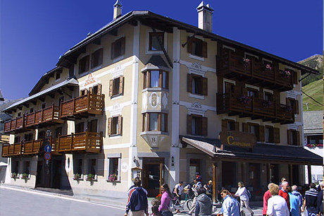 Immagine dell’ hotel Compagnoni a Livigno.