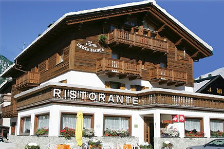 Immagine dell’ hotel Croce Bianca a Livigno.