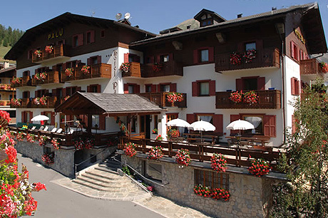 Immagine dell’ hotel Palù a Livigno.